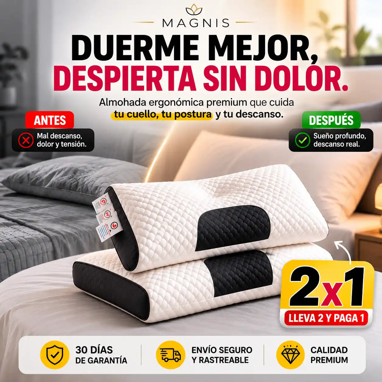 La almohada que transforma tus noches